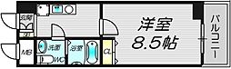 アーデン和泉町 1Kの間取図画像