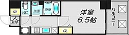 プレサンス梅田北ディア 1Kの間取図画像