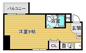 大阪府大阪市北区浪花町（賃貸マンション1R・3階・23.30㎡） その2