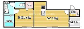 ハーモニーテラス新森  ｜ 大阪府大阪市旭区新森７丁目（賃貸アパート1DK・1階・25.96㎡） その2