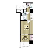 APRILE南森町  ｜ 大阪府大阪市北区同心１丁目（賃貸マンション1LDK・9階・33.62㎡） その2