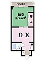 京橋マンション8階6.8万円