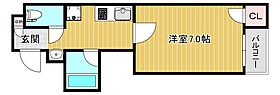 クレシア日本橋  ｜ 大阪府大阪市浪速区日本橋4丁目（賃貸マンション1K・7階・25.00㎡） その2