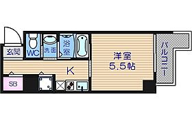 大阪府大阪市中央区南船場2丁目（賃貸マンション1K・8階・19.26㎡） その2