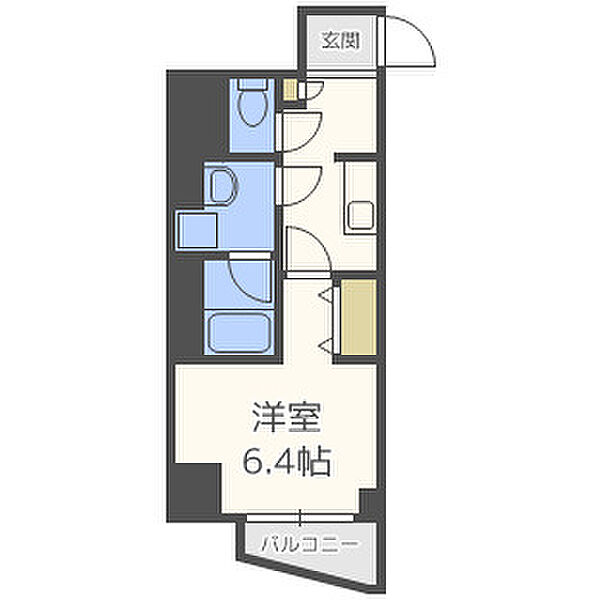 フォレステージュ北堀江 ｜大阪府大阪市西区北堀江1丁目(賃貸マンション1K・9階・26.49㎡)の写真 その2