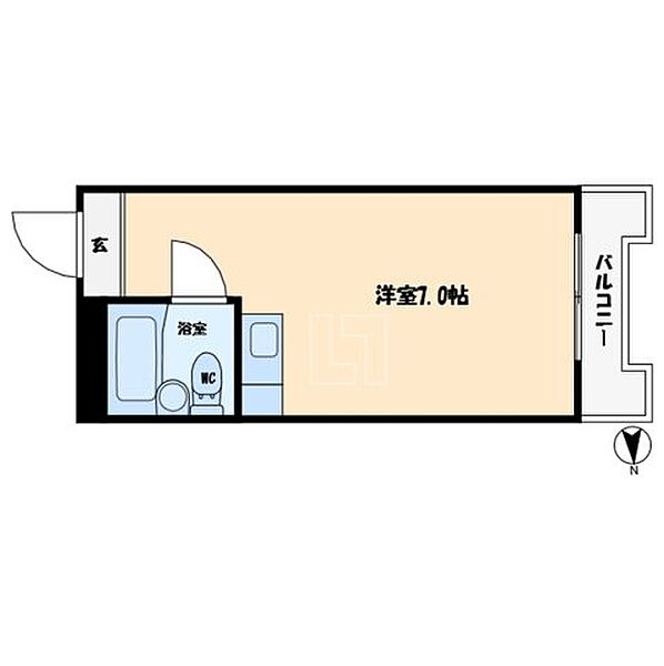 シャンクレール南堀江 902｜大阪府大阪市西区南堀江4丁目(賃貸マンション1R・9階・16.25㎡)の写真 その2