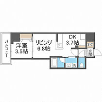 クロスレジデンス阿波座  ｜ 大阪府大阪市西区西本町3丁目（賃貸マンション1LDK・5階・34.77㎡） その2