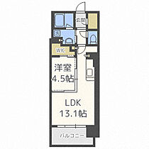 大阪府大阪市中央区瓦屋町1丁目（賃貸マンション1LDK・13階・44.23㎡） その2