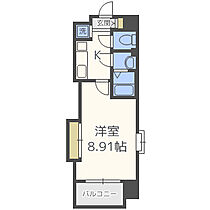 Luxe難波西III  ｜ 大阪府大阪市浪速区浪速西1丁目（賃貸マンション1K・10階・28.64㎡） その2