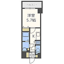 ルクレ難波 714 ｜ 大阪府大阪市浪速区敷津西1丁目（賃貸マンション1K・7階・22.76㎡） その2