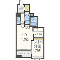 ブランズタワー南堀江  ｜ 大阪府大阪市西区南堀江1丁目（賃貸マンション1LDK・25階・55.05㎡） その2