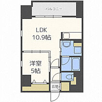 大阪府大阪市中央区高津3丁目（賃貸マンション1LDK・4階・40.01㎡） その2