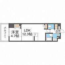 大阪府大阪市中央区高麗橋1丁目（賃貸マンション1LDK・8階・40.83㎡） その2