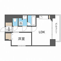 ウルバーノイリス  ｜ 大阪府大阪市浪速区恵美須東1丁目（賃貸マンション1LDK・7階・38.80㎡） その2