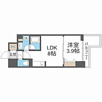 クロスレジデンス阿波座  ｜ 大阪府大阪市西区西本町3丁目（賃貸マンション1LDK・2階・30.96㎡） その2