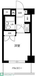ストーク新丸子弐番館 1Kの間取図画像