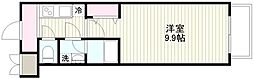 エルヴィータ川崎 1Kの間取図画像
