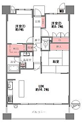 間取図画像 3LDK