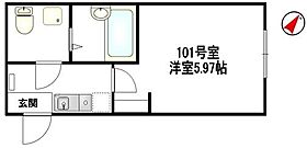 ワイズ横浜井土ヶ谷Ｓｔ  ｜ 神奈川県横浜市南区南太田4丁目（賃貸アパート1K・1階・18.01㎡） その2