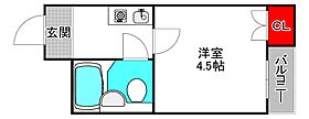 ケアンズクラブ帝塚山  ｜ 大阪府大阪市阿倍野区帝塚山1丁目（賃貸マンション1K・2階・15.00㎡） その2