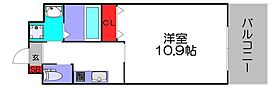 ドゥスプランドゥール  ｜ 大阪府大阪市西成区山王1丁目（賃貸マンション1K・5階・32.50㎡） その2