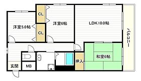 ドムール清水丘  ｜ 大阪府大阪市住吉区清水丘2丁目（賃貸マンション3LDK・7階・68.89㎡） その2