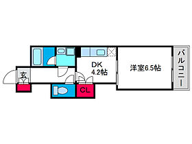 アンティオキア  ｜ 大阪府大阪市東住吉区南田辺1丁目（賃貸マンション1DK・3階・31.50㎡） その2