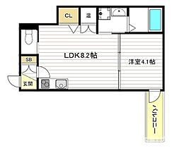 Casa del Sol III  ｜ 大阪府大阪市住吉区住吉2丁目（賃貸アパート1LDK・1階・29.80㎡） その2