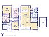 間取り：2号棟　図面と異なる場合は現況を優先