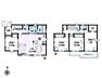 間取り：【間取り図】土地面積110.77m2　建物98.33m2　4LDK