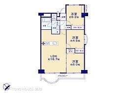 間取図画像 3LDK