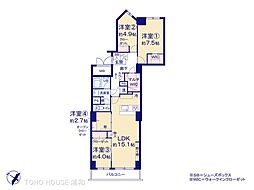 間取図画像 3SLDK