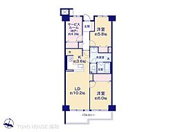 間取図画像 2SLDK