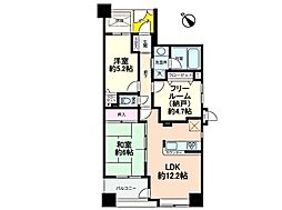 レクセルマンション東川口 2SLDKの間取図画像