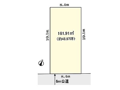 区画図：【間取図】是非とも現地をご確認ください。