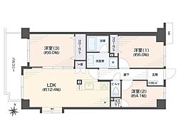 ソフィア川口 3LDKの間取図画像