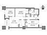 間取り：【間取図】LDK11.7帖/洋室6.2帖/洋室5.7帖/納戸（サービスルーム）6.1帖/