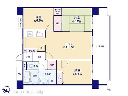 【間取り図】