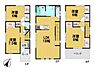 間取り：【間取り図】LDK18帖　各居室6帖以上　水回り集中プラン