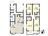 間取り：A号棟：土地100.09m2　建物　108.98m2