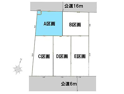 区画図:【間取図】是非とも現地をご確認ください。 区画図:【間取図】是非とも現地をご確認ください。