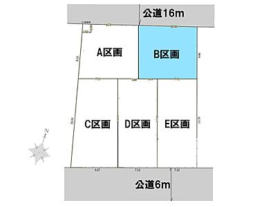 区画図:【間取図】是非とも現地をご確認ください。 区画図:【間取図】是非とも現地をご確認ください。