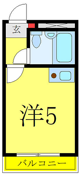 コートハウス双葉台 102｜東京都板橋区双葉町(賃貸マンション1R・2階・10.87㎡)の写真 その2