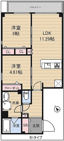 アーバンパーク東日暮里 404｜東京都荒川区東日暮里4丁目(賃貸マンション2LDK・4階・50.12㎡)の写真 その2