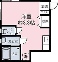 Ｋ－ＨＯＵＳＥ 101 ｜ 東京都板橋区仲宿（賃貸アパート1R・1階・23.18㎡） その2