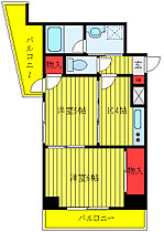 SKT板橋 1101 ｜ 東京都板橋区板橋3丁目（賃貸マンション2K・11階・39.97㎡） その2