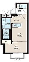 レピュア早稲田レジデンス 102 ｜ 東京都新宿区早稲田鶴巻町548（賃貸マンション1LDK・1階・30.29㎡） その2