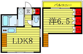 ボアキャトル王子 201 ｜ 東京都足立区新田3丁目（賃貸マンション1LDK・2階・35.00㎡） その2