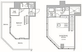 Daiwa神田橋ビル  ｜ 東京都千代田区神田錦町1丁目17-5（賃貸マンション1LDK・9階・64.14㎡） その2