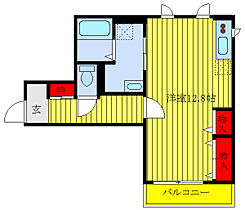 東京都荒川区南千住1丁目（賃貸マンション1R・1階・33.24㎡） その2